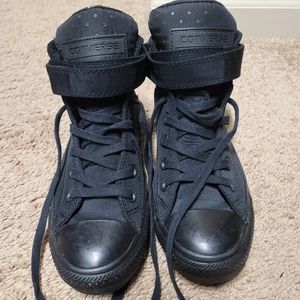 Women's Black High Top Converse All Star